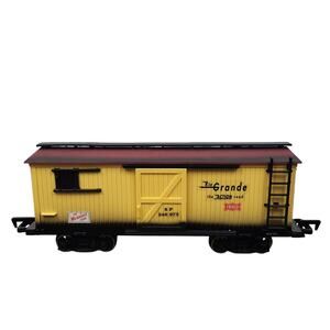 Vintage‎ 1986 New Bright Chicago Northwestern Train Rio Grande Boxcar G Scale